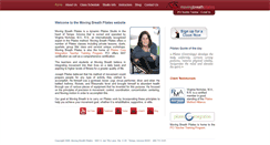 Desktop Screenshot of movingbreath.com
